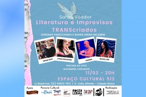 11/3 - SARAU VOADOR - A ARTE POR CRIADORE(A)S TRANS