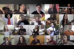 PROJETO MUSICAL TRAZ MENSAGEM DE OTIMISMO, UNIÃO E CARINHO NA QUARENTENA