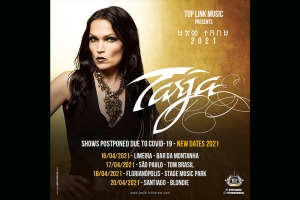 TARJA TURUNEN: SHOWS PELA AMÉRICA LATINA ADIADOS PARA 2021