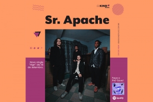 SR.APACHE ANUNCIA LANÇAMENTO DE SINGLE EM SETEMBRO E ASSINA COM SELO LATINO AMERICANO