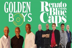 UMA NOITE COM A JOVEM GUARDA APRESENTA: GOLDEN BOYS E RENATO E SEUS BLUE CAPS JUNTOS EM PORTO ALEGRE