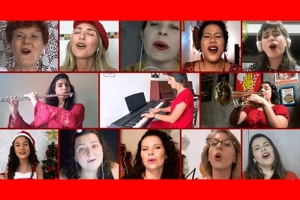 TATIÉLI BUENO REÚNE MULHERES ARTISTAS EM UM VÍDEO PARA CELEBRAR O NATAL!