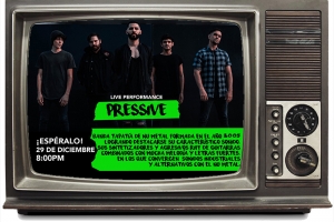 PRESSIVE: BANDA TRANSMITIRÁ SHOW AO VIVO DIRETO DO PRESTIGIADO AUDITÓRIO TELMEX