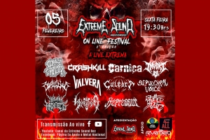 EXTREME SOUND RECORDS ONLINE FESTIVAL ANUNCIA 2° EDIÇÃO