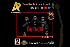CARTTADA: ANUNCIA LIVE DIA 01 DE MARÇO PARA LANÇAMENTO DO NOVO DISCO “RECHARGED