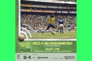 18 A 30/3: CINECLUBE CINEFOOT ONLINE GRATUITO PARA TODO O BRASIL