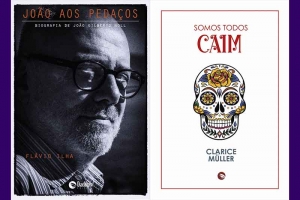 FL&Aacute;VIO ILHA E CLARICE M&Uuml;LLER LAN&Ccedil;AM LIVROS NA FESTIPOA LITER&Aacute;RIA