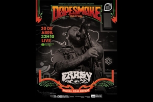 ERASY: ASSISTA A PERFORMANCE DA BANDA NO &lsquo;DOPESMOKE FESTIVAL - METAL COM DEND&Ecirc;&rsquo;