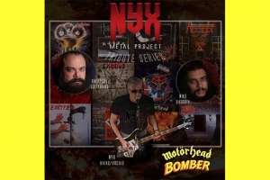 NYX METAL PROJECT: BANDA ESTREIA VERS&Atilde;O EM V&Iacute;DEO PARA &ldquo;BOMBER&rdquo; DO MOT&Ouml;RHEAD