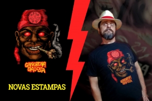GANGRENA GASOSA ESTREIA LINHA EXCLUSIVA DE MERCHANDISING