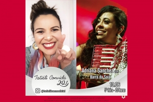 TATI&Eacute;LI CONVIDA RECEBE ADRIANA SANCHEZ (SP)
