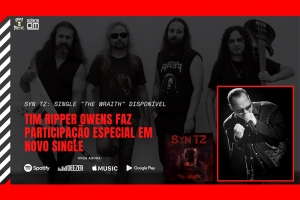 SYN TZ: TIM RIPPER OWENS FAZ PARTICIPA&Ccedil;&Atilde;O ESPECIAL NO SINGLE THE WRAITH