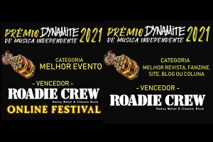 ROADIE CREW VENCE O "PR&Ecirc;MIO DYNAMITE 2021" EM DUAS CATEGORIAS