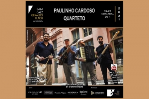 NESTA SEXTA-FEIRA, 16.07, TEM PAULINHO CARDOSO QUARTETO NA SALA JAZZ GERALDO FLACH