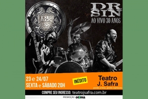 DR. SIN CELEBRA TRINTA ANOS DE CARREIRA COM DUAS APRESENTA&Ccedil;&Otilde;ES EM S&Atilde;O PAULO NO M&Ecirc;S DO ROCK