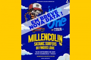 WE ARE ONE TOUR NOVO HAMBURGO: FESTIVAL COM SUECOS DO MILLENCOLIN ENTRE AS ATRA&Ccedil;&Otilde;ES DEVE TER NOVA DATA ANUNCIADA EM BREVE