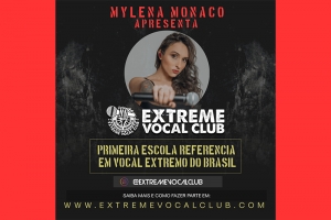 EXTREME VOCAL CLUB: MYLENA M&Ocirc;NACO DA BANDA SINAYA CRIA PRIMEIRA ESCOLA REFER&Ecirc;NCIA EM VOCAL EXTREMO DO BRASIL