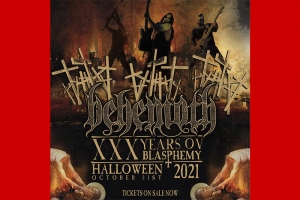 BEHEMOTH COMEMORAR&Aacute; HALLOWEEN COM LIVESTREAM GLOBAL &ldquo;XXX YEARS OV BLASPHEMY&rdquo;