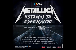 METALLICA, EM PORTO ALEGRE, DIA 05 DE MAIO DE 2022