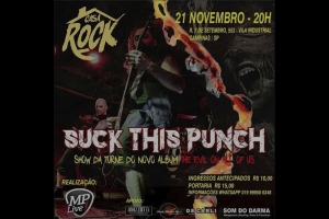 SUCK THIS PUNCH RETORNA AOS PALCOS COM SHOW PRESENCIAL EM CAMPINAS