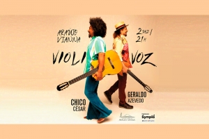 AUDIT&Oacute;RIO ARA&Uacute;JO VIANNA APRESENTA CHICO C&Eacute;SAR E GERALDO AZEVEDO