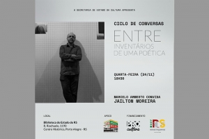 JAILTON MOREIRA CONVERSA COM MARCELO ARMESTO - ARTES VISUAIS E LITERATURA - BIBLIOTECA P&Uacute;BLICA DO ESTADO