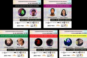 LIVES DIVULGAM FEIRAS GR&Aacute;FICAS DO PROJETO LOJAS AFRICANAS, NO INSTAGRAM, DIA 10