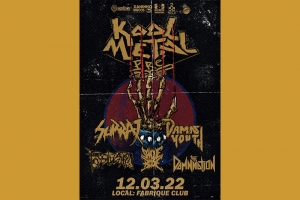 KOOL METAL ANUNCIA PR&Eacute;-FEST COM SURRA, DAMN YOUTH E MAIS TR&Ecirc;S BANDAS