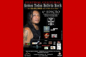 FESTIVAL CULTURAL &ldquo;SOMOS TODOS BOL&Iacute;VIA ROCK&rdquo; NO CENTRO CULTURAL DA PENHA-SP DIA 22/1