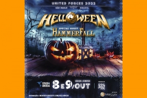 HELLOWEEN ANUNCIA SHOWS NO BRASIL COM HAMMERFALL COMO CONVIDADO ESPECIAL