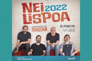 NEI LISPOA RETORNA AOS PALCOS NOS DIAS 18 E 19 DE MAR&Ccedil;O NO CHC SANTA CASA