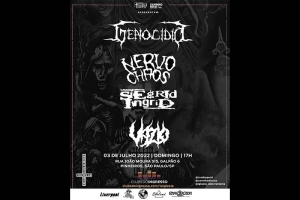 GENOC&Iacute;DIO, NERVOCHAOS, SIEGRID INGRID E VAZIO FAZEM SHOW EM S&Atilde;O PAULO EM JULHO