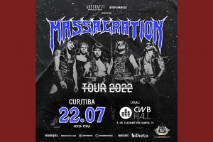 MASSACRATION VOLTA AOS PALCOS COM SHOW ESPECIAL EM CURITIBA