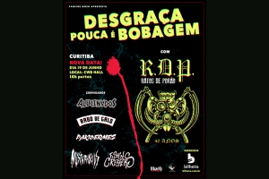 RATOS DE POR&Atilde;O CONFIRMA APRESENTA&Ccedil;&Atilde;O EM CURITIBA EM JUNHO