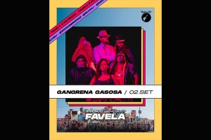 GANGRENA GASOSA FECHA A NOITE DO METAL NO ESPA&Ccedil;O FAVELA NO ROCK IN RIO