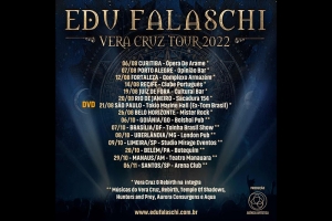 EDU FALASCHI ANUNCIA SEGUNDA PARTE DA TURN&Ecirc; &ldquo;VERA CRUZ&rdquo; EM OUTUBRO