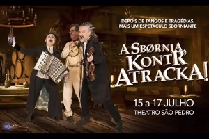 SB&Oslash;RNIA EM REVISTA AO VIVO NO THEATRO S&Atilde;O PEDRO EM JULHO