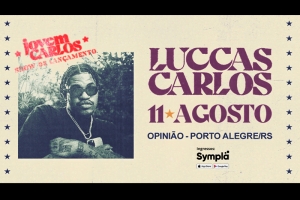 LUCCAS CARLOS ESTREIA SHOW "JOVEM CARLOS" NO OPINI&Atilde;O EM AGOSTO