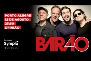 BAR&Atilde;O VERMELHO LAN&Ccedil;A NOVA TOUR NO OPINI&Atilde;O EM AGOSTO