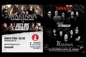BANDA MARENNA INICIA HOJE SHOWS NO RIO DE JANEIRO E S&Atilde;O PAULO