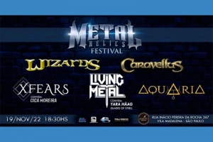 METAL RELICS ANUNCIA FESTIVAL EM SP COM GRANDES NOMES DO METAL BRASILEIRO