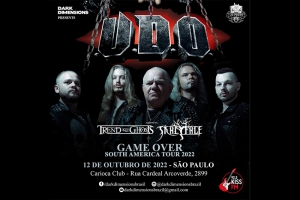 U.D.O EM S&Atilde;O PAULO COM INGRESSOS QUASE ESGOTADOS!
