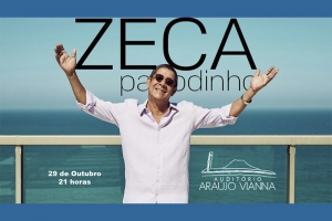 ZECA PAGODINHO APRESENTA SHOW COMEMORATIVO NO ARA&Uacute;JO VIANNA