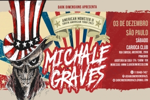 MICHALE GRAVES (EX-MISFITS) EM S&Atilde;O PAULO