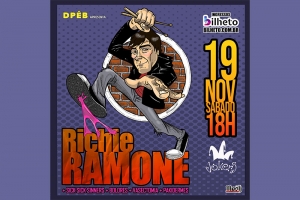 RICHIE RAMONE FAZ SHOW EM CURITIBA NO JOKERS DIA 19/11