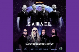 HYPOCRISY E SAMAEL: CONFIRA TODAS AS INFORMA&Ccedil;&Otilde;ES SOBRE &Uacute;NICO SHOW NO BRASIL