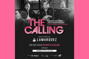 TURN&Ecirc; DO THE CALLING PELA AM&Eacute;RICA DO SUL, QUE INCLUI SHOW EM PORTO ALEGRE, ADIADA PARA 2023