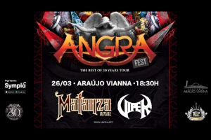 ANGRAFEST: ANGRA, MATANZA RITUAL E VIPER NO ARA&Uacute;JO VIANNA EM 2023