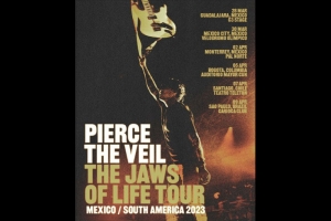 PIERCE THE VEIL ANUNCIA A TURN&Ecirc; DE THE JAWS OF LIFE NO M&Eacute;XICO E AM&Eacute;RICA DO SUL