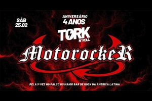 MOTOROCKER ANUNCIA APRESENTA&Ccedil;&Atilde;O ESPECIAL NO PALCO DO TORK&rsquo;N ROLL
